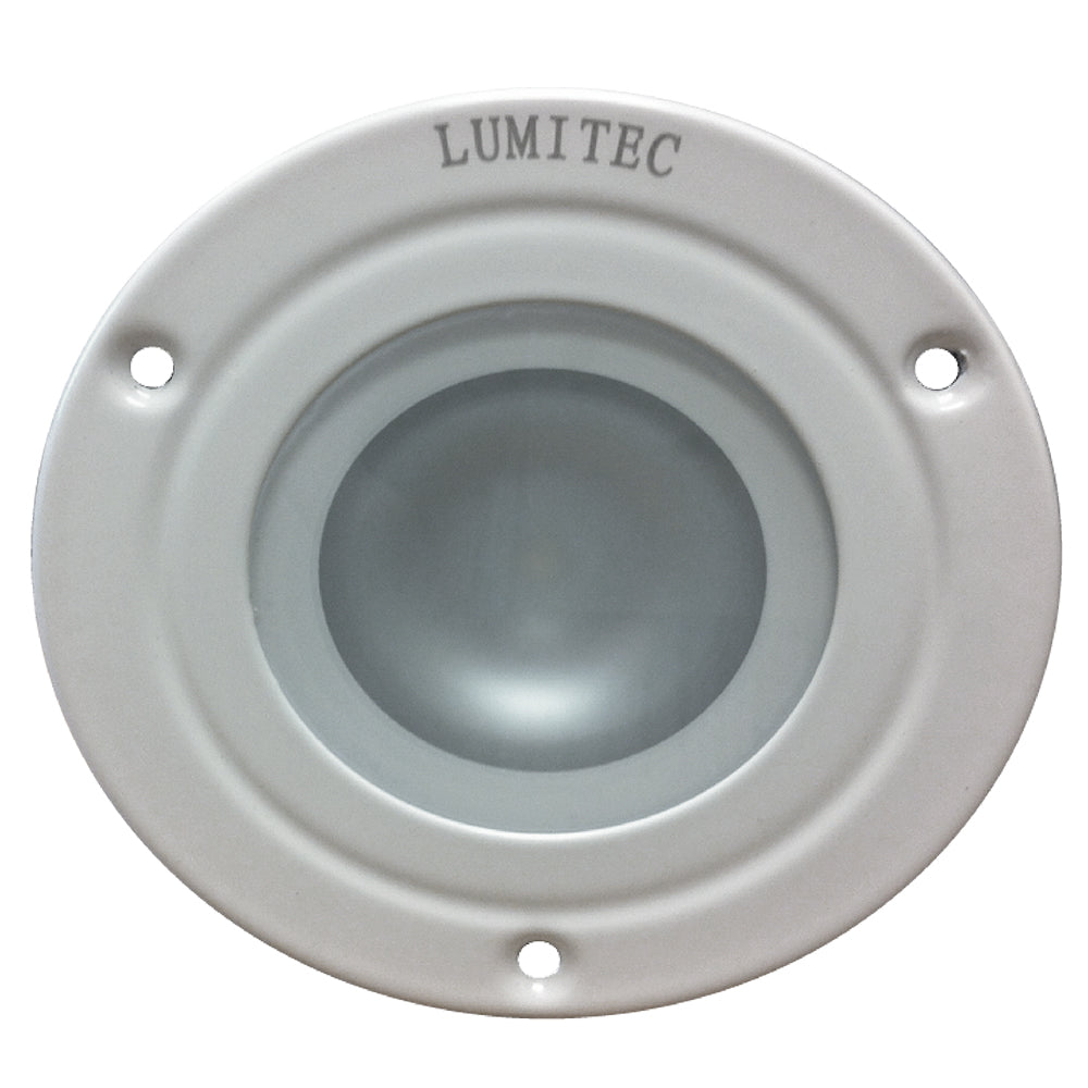 Lumitec Shadow - Flush Mount Down Light - White Finish - Spectrum RGBW - Deckhand Marine Supply