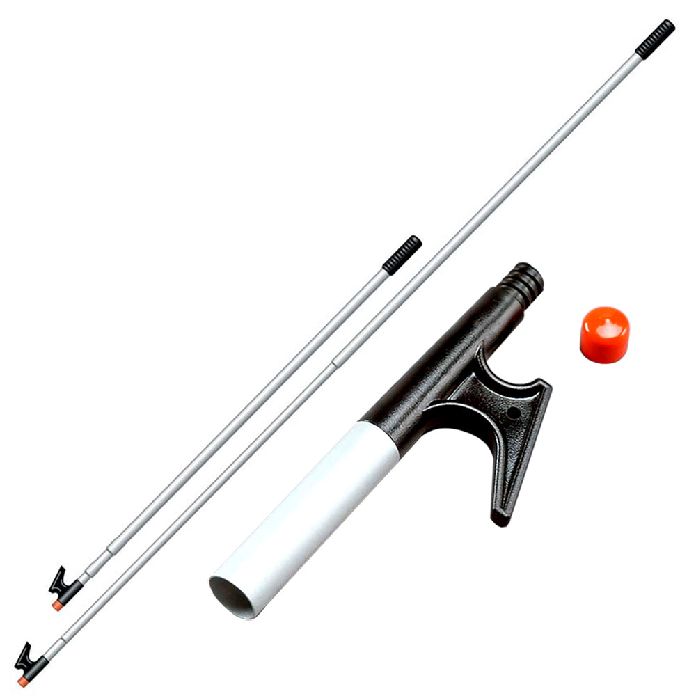 Davis 3-Section Adjustable Boat Hook - Adjusts 38" to 8' - Deckhand Marine Supply