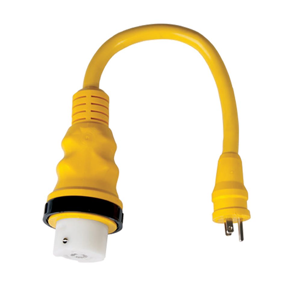 Marinco 15A to 50A 125/250V Pigtail Adapter - Deckhand Marine Supply