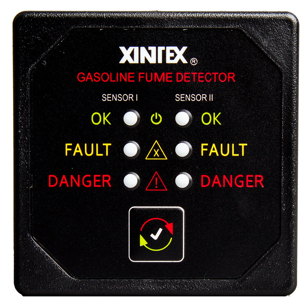 Fireboy-Xintex Gasoline Fume Detector w/Dual Channel - 12/24V - Deckhand Marine Supply