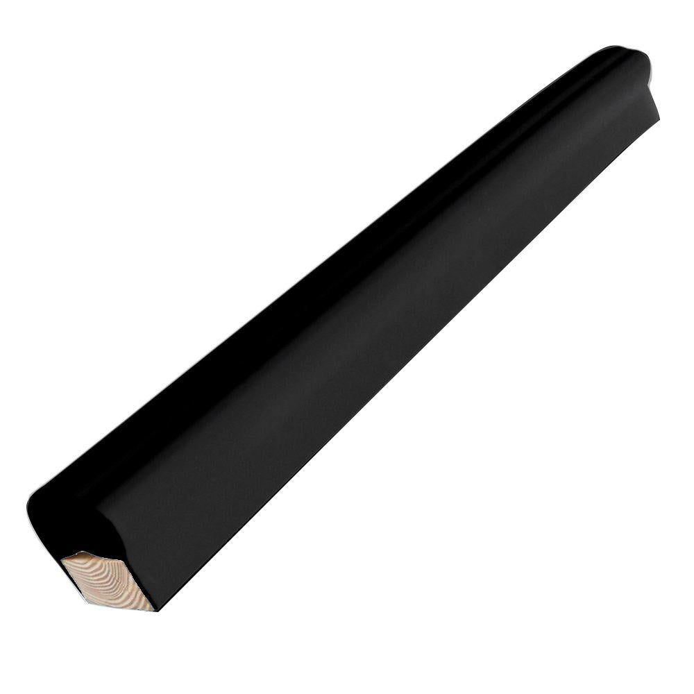 Dock Edge Piling Post Bumper - One End Capped - 6' - Black - Deckhand Marine Supply