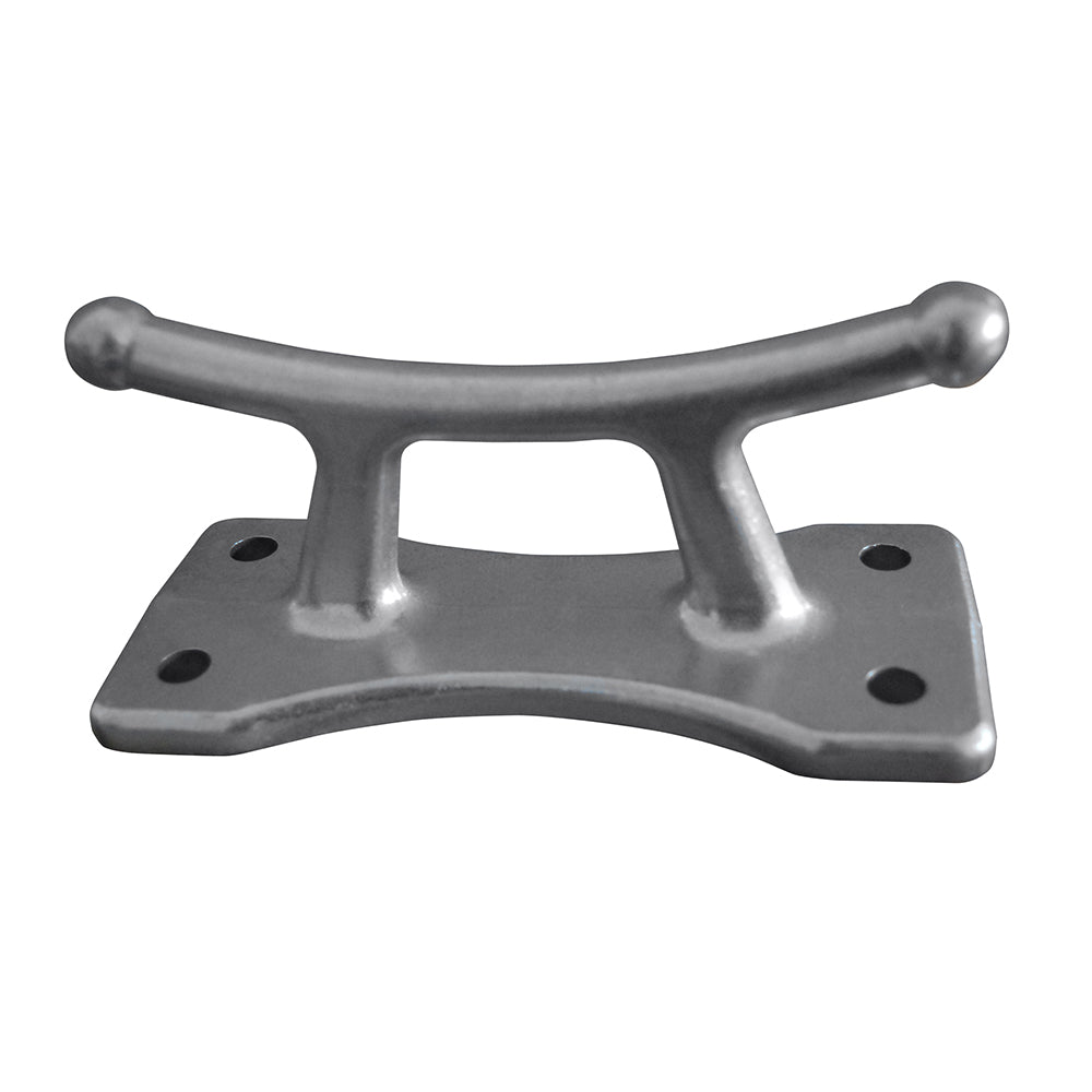 Dock Edge Classic Cleat - Aluminum Polished - 6-1/2" - Deckhand Marine Supply
