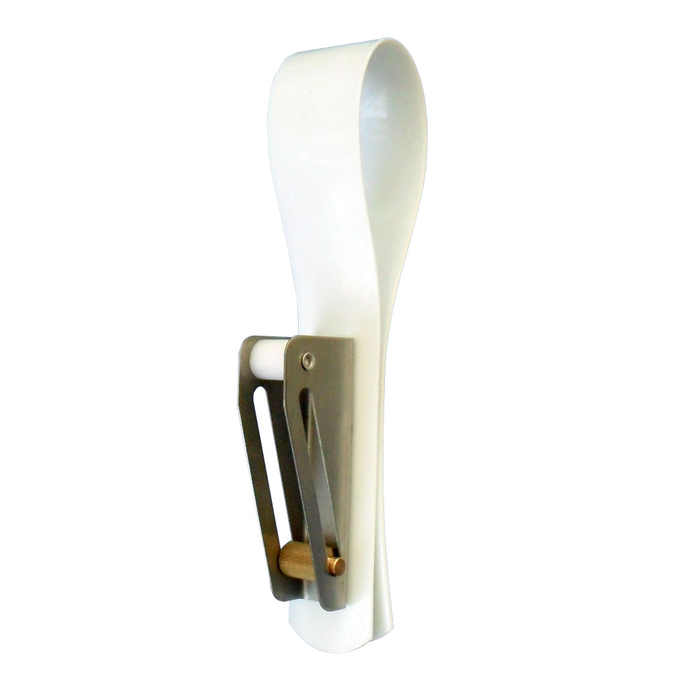 Dock Edge Fender Holder w/Adjuster - White - Deckhand Marine Supply