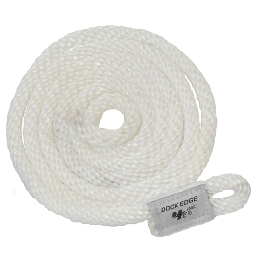 Dock Edge Fender Line - 3/8" x 5' - White - 2-Pack - Deckhand Marine Supply