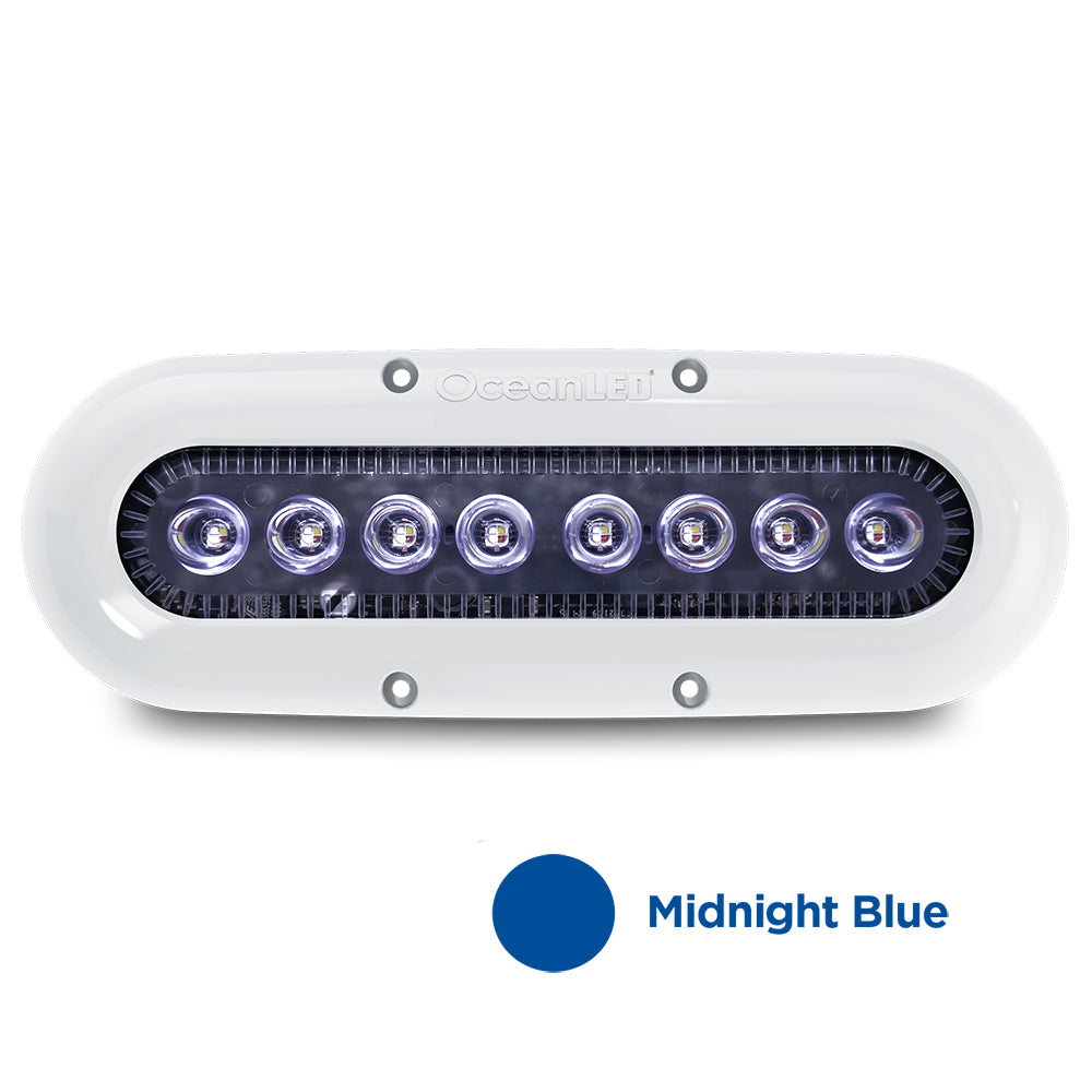 OceanLED X-Series X8 - Midnight Blue LEDs - Deckhand Marine Supply