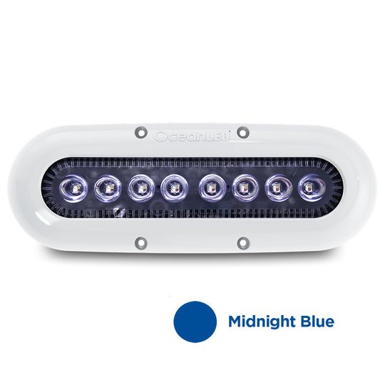 OceanLED X-Series X8 - Midnight Blue LEDs - Deckhand Marine Supply