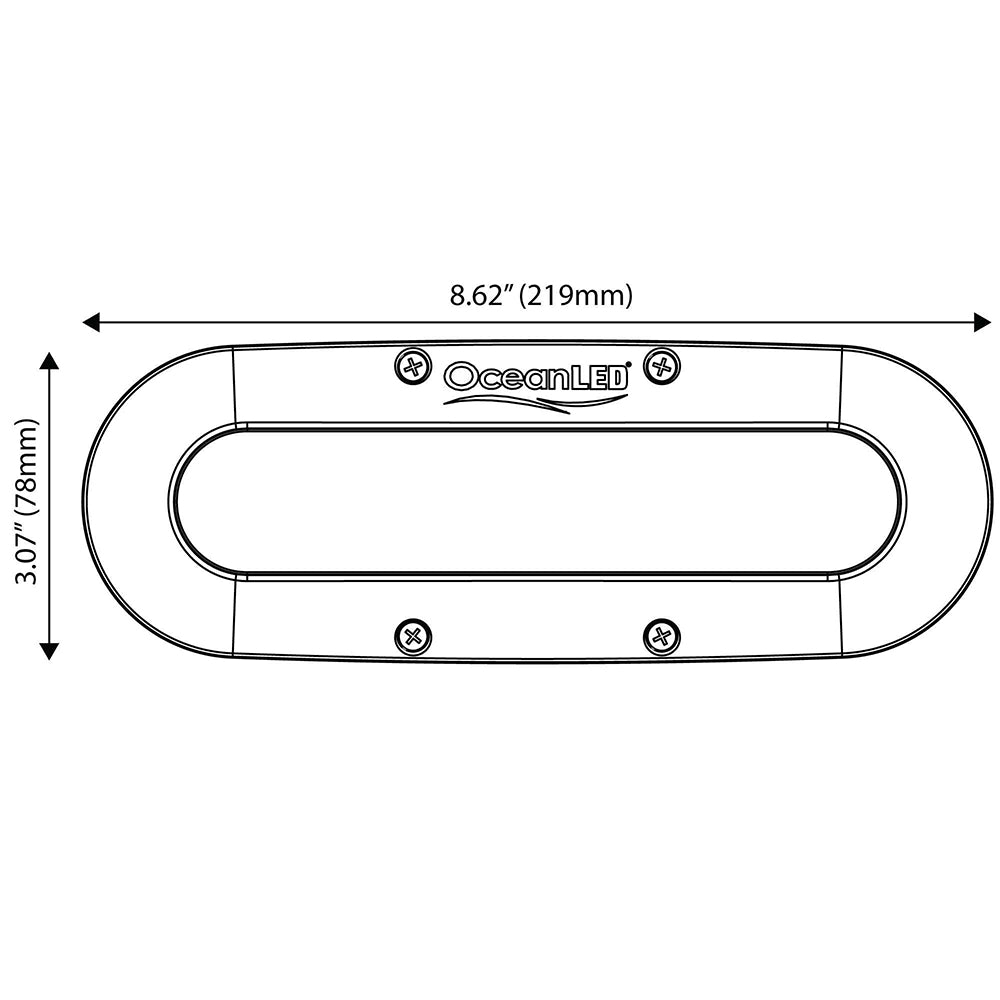 OceanLED X-Series X8 - Colors LEDs - Deckhand Marine Supply