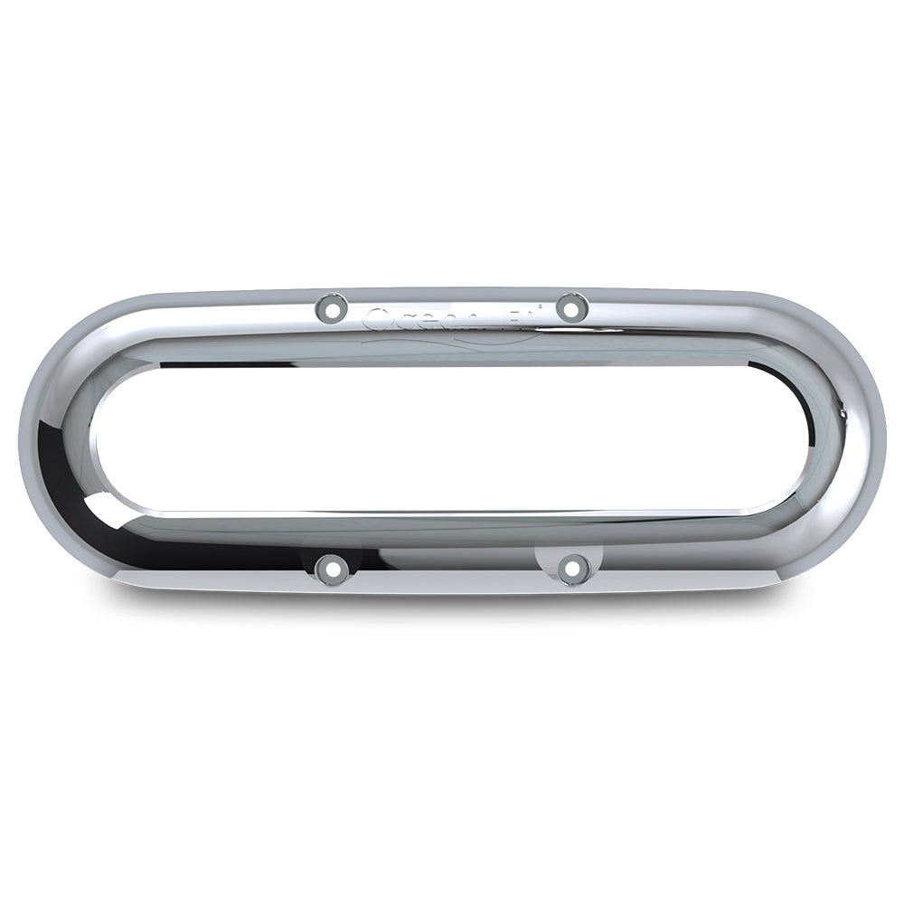 OceanLED X8 Stainless Steel Bezel - Deckhand Marine Supply