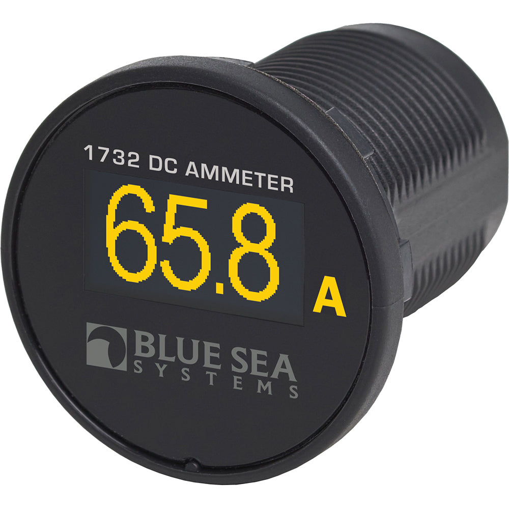 Blue Sea 1732 Mini OLED Ammeter - Deckhand Marine Supply