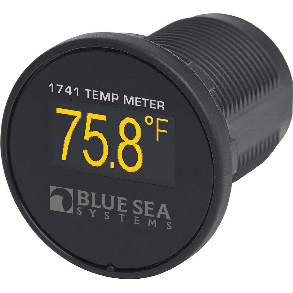 Blue Sea 1741 Mini OLED Temperature Meter - Deckhand Marine Supply