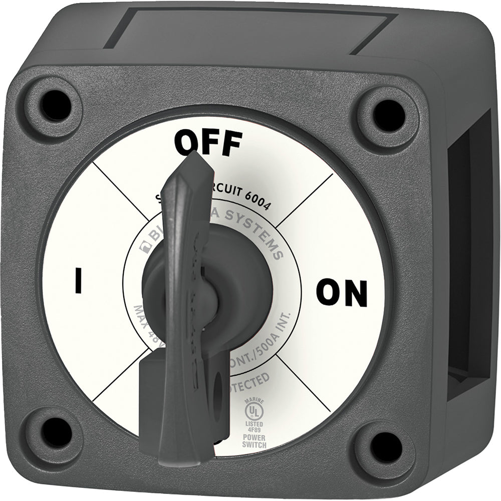 Blue Sea 6004200 Single Circuit ON-OFF w/Locking Key - Black - Deckhand Marine Supply