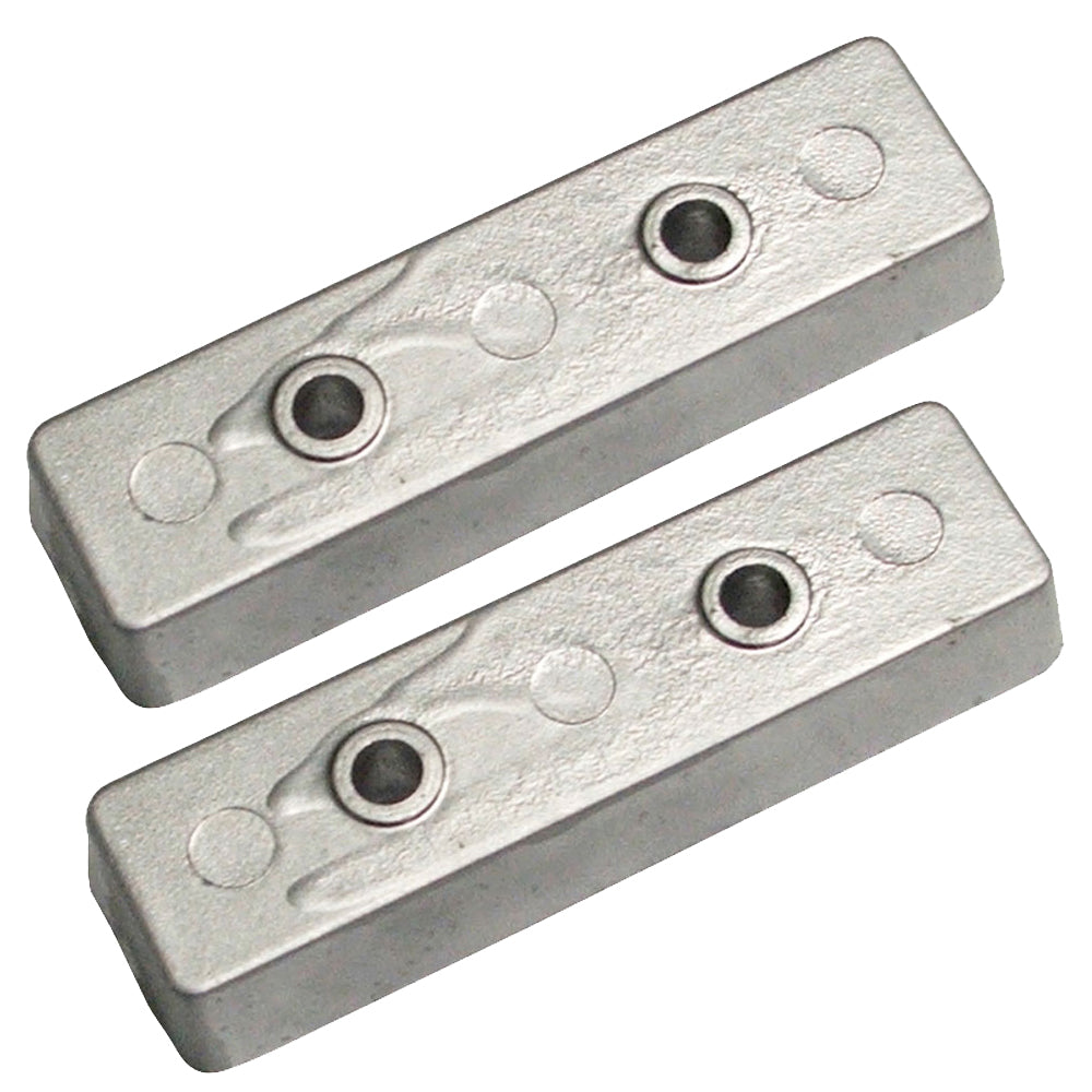 Tecnoseal TEC-BNT Bennett Trim Tab Anode - Zinc - Pair - Deckhand Marine Supply