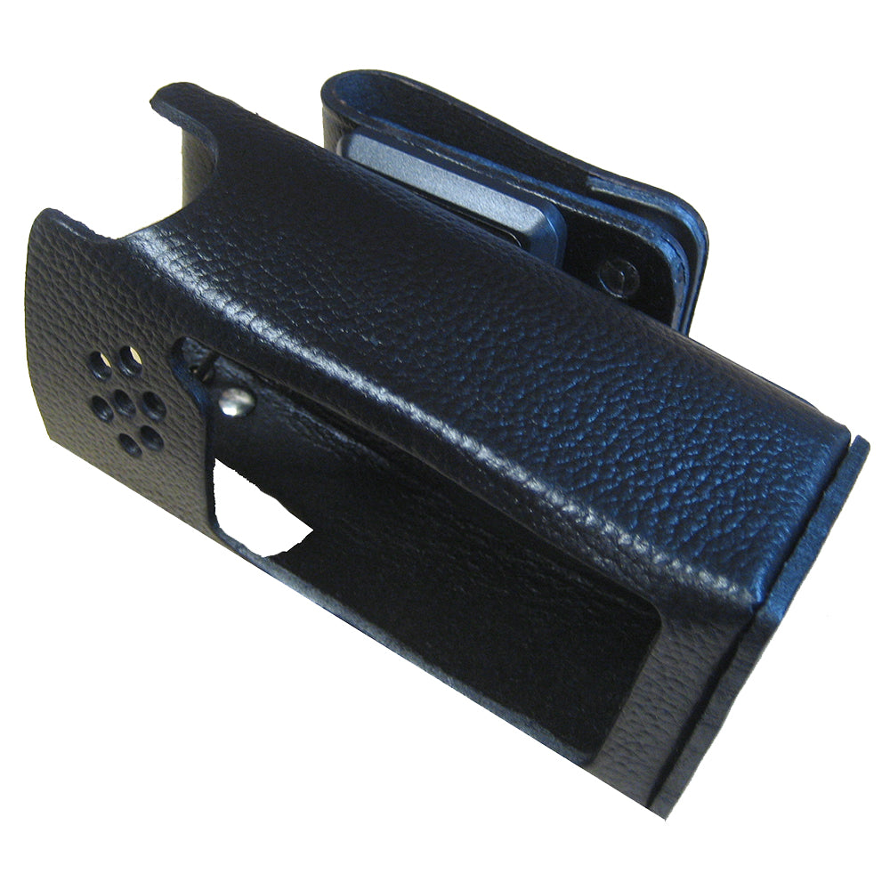 Standard Horizon Leather Case w/Swivel Belt Clip f/HX400 Handheld VHF - Deckhand Marine Supply