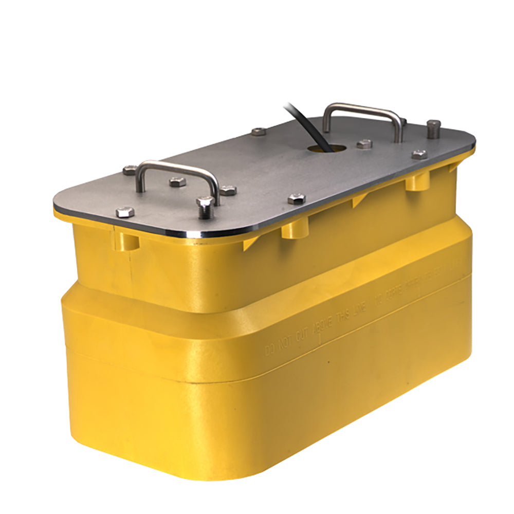 Airmar 599 Low/High Frequency - In-Hull Chirp Transducer w/o Connector - Deckhand Marine Supply