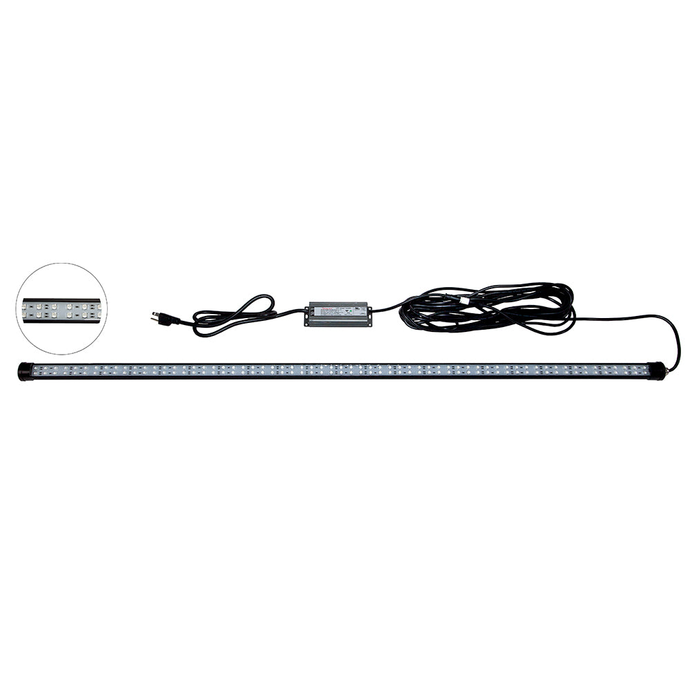 Hydro Glow DM260G 40W/120VAC Dock Mounted Fishing Light - Green - Deckhand Marine Supply