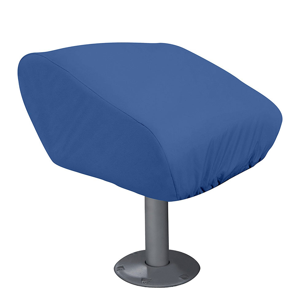 Taylor Made Folding Pedestal Boat Seat Cover - Rip/Stop Polyester Navy - Deckhand Marine Supply