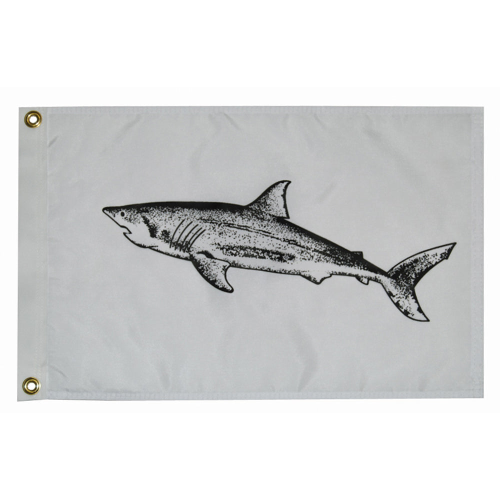 Taylor Made 12" x 18" Shark Flag - Deckhand Marine Supply