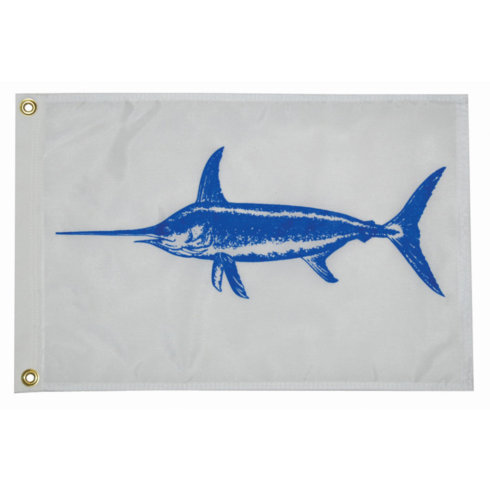 Taylor Made 12" x 18" Swordfish Flag - Deckhand Marine Supply