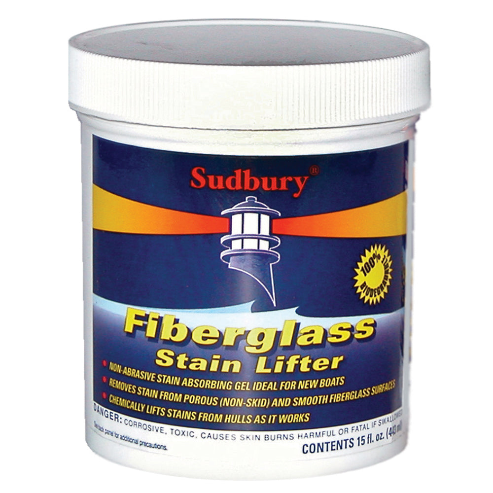 Sudbury Fiberglass Stain Lifter - Pint (16oz) - Deckhand Marine Supply