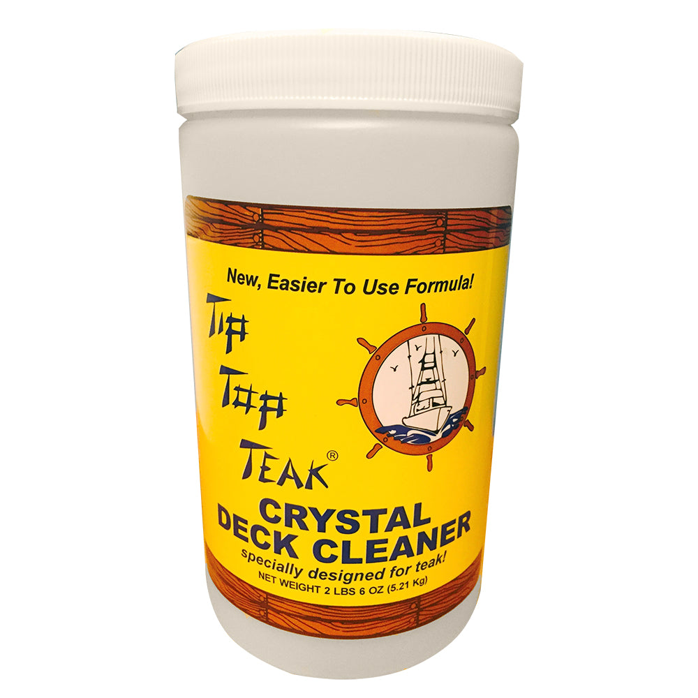 Tip Top Teak Crystal Deck Cleaner - Quart (2lbs 6oz) - Deckhand Marine Supply