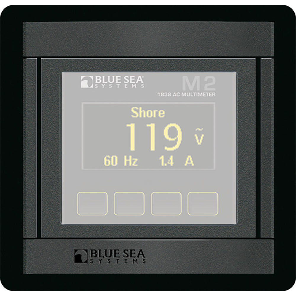 Blue Sea 1525 360 Panel - M2 Monitor Panel Blank - Deckhand Marine Supply