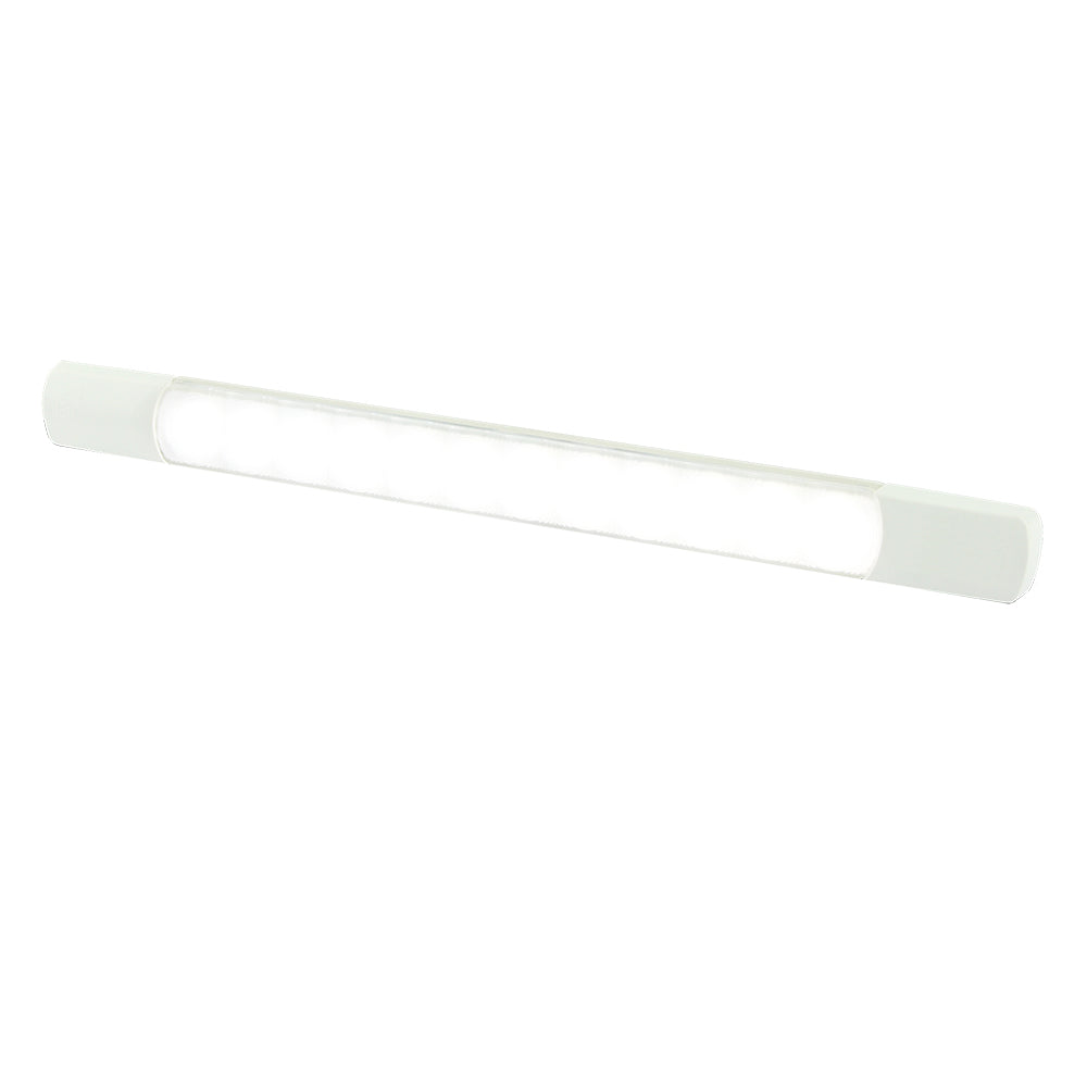 Hella Marine LED Surface Strip Light - White LED - 24V - No Switch - Deckhand Marine Supply