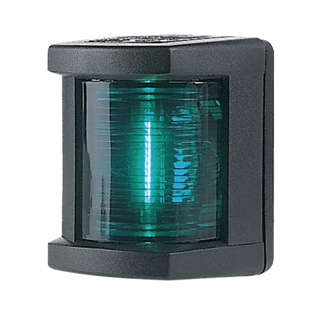 Hella Marine Starboard Navigation Lamp- Incandescent - 1nm - Black Housing - 12V - Deckhand Marine Supply