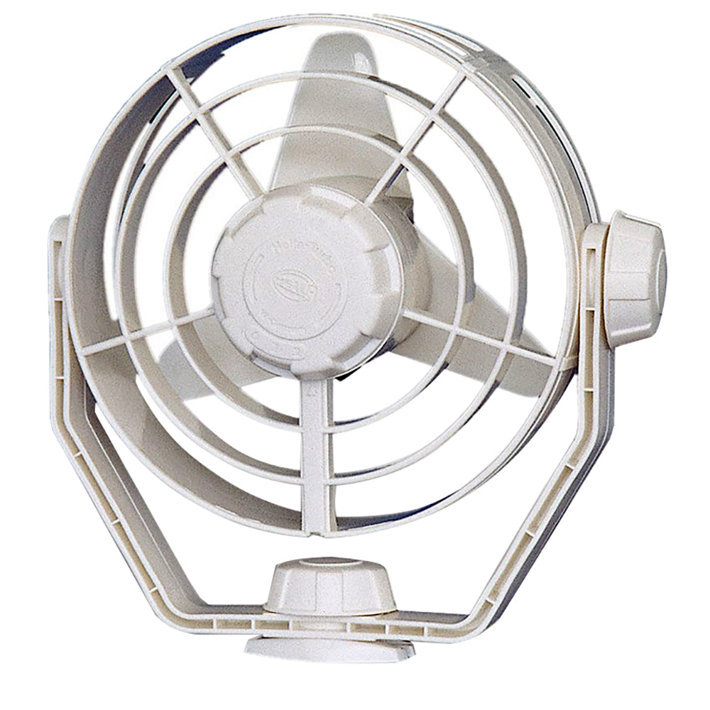 Hella Marine 2-Speed Turbo Fan - 12V - White - Deckhand Marine Supply