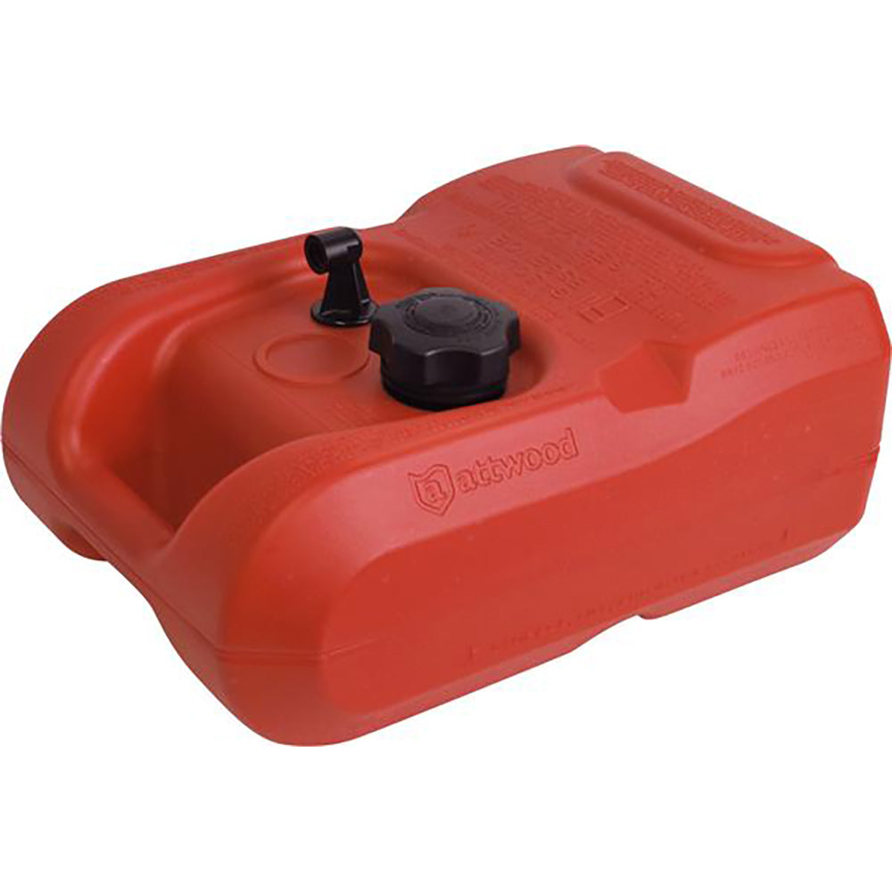 Attwood Portable Fuel Tank - 6 Gallon w/o Gauge - Deckhand Marine Supply