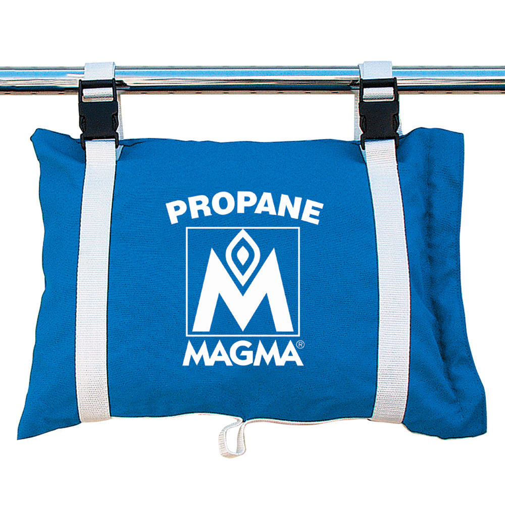 Magma Propane /Butane Canister Storage Locker/Tote Bag - Pacific Blue - Deckhand Marine Supply