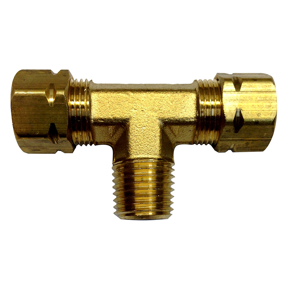 Uflex 1/4 NPT to 3/8 T-Fitting - Deckhand Marine Supply