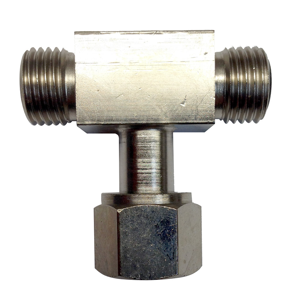 Uflex Powertech Bulkhead T-Fitting - Deckhand Marine Supply