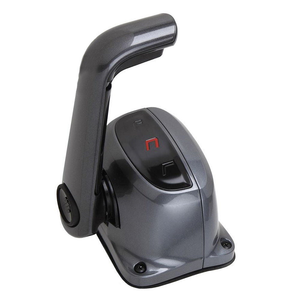 UflexSingle Lever Top Mount Control w/Neutral Lock - No Trim Switch - Black - Deckhand Marine Supply
