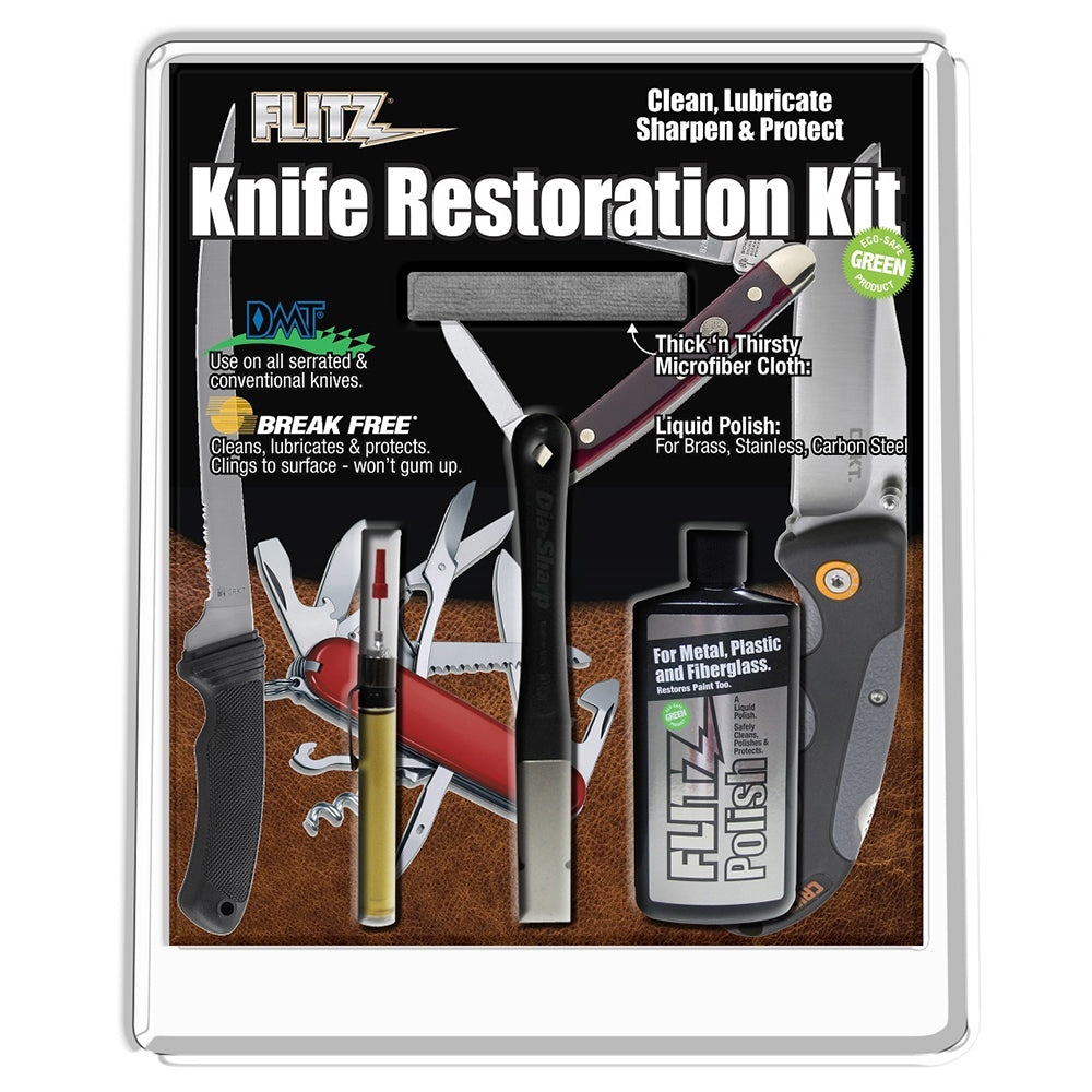 Flitz Knife Restoration Kit - Deckhand Marine Supply