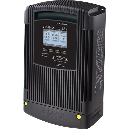 Blue Sea 7532 P12 Gen2 Battery Charger - 40A - 3-Bank - Deckhand Marine Supply