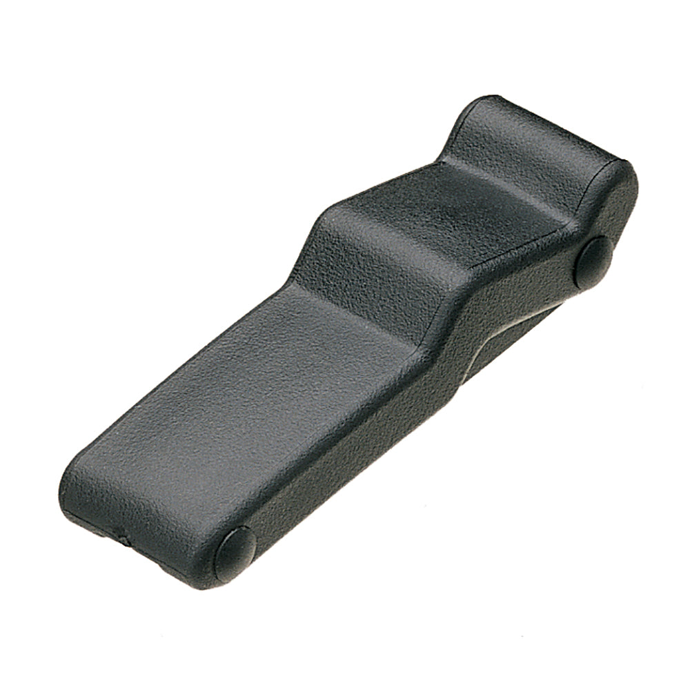 Southco Concealed Soft Draw Latch w/Keeper - Black Rubber - Deckhand Marine Supply