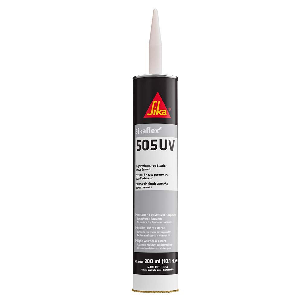 Sika Sikaflex 505UV High Performance Exterior Grade Sealant - 10.3oz(300ml) Cartridge - White - Deckhand Marine Supply