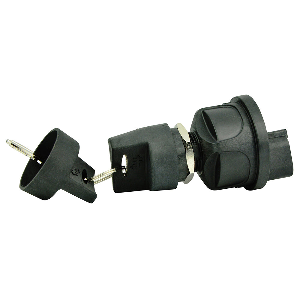 BEP 3-Position Sealed Nylon Ignition Switch - OFF/Ignition  Accessory/Ignition  Start - Deckhand Marine Supply