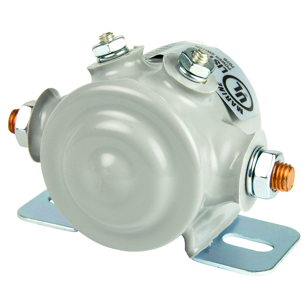 BEP 65A PVC Coated Continuous Duty Solenoid - Deckhand Marine Supply