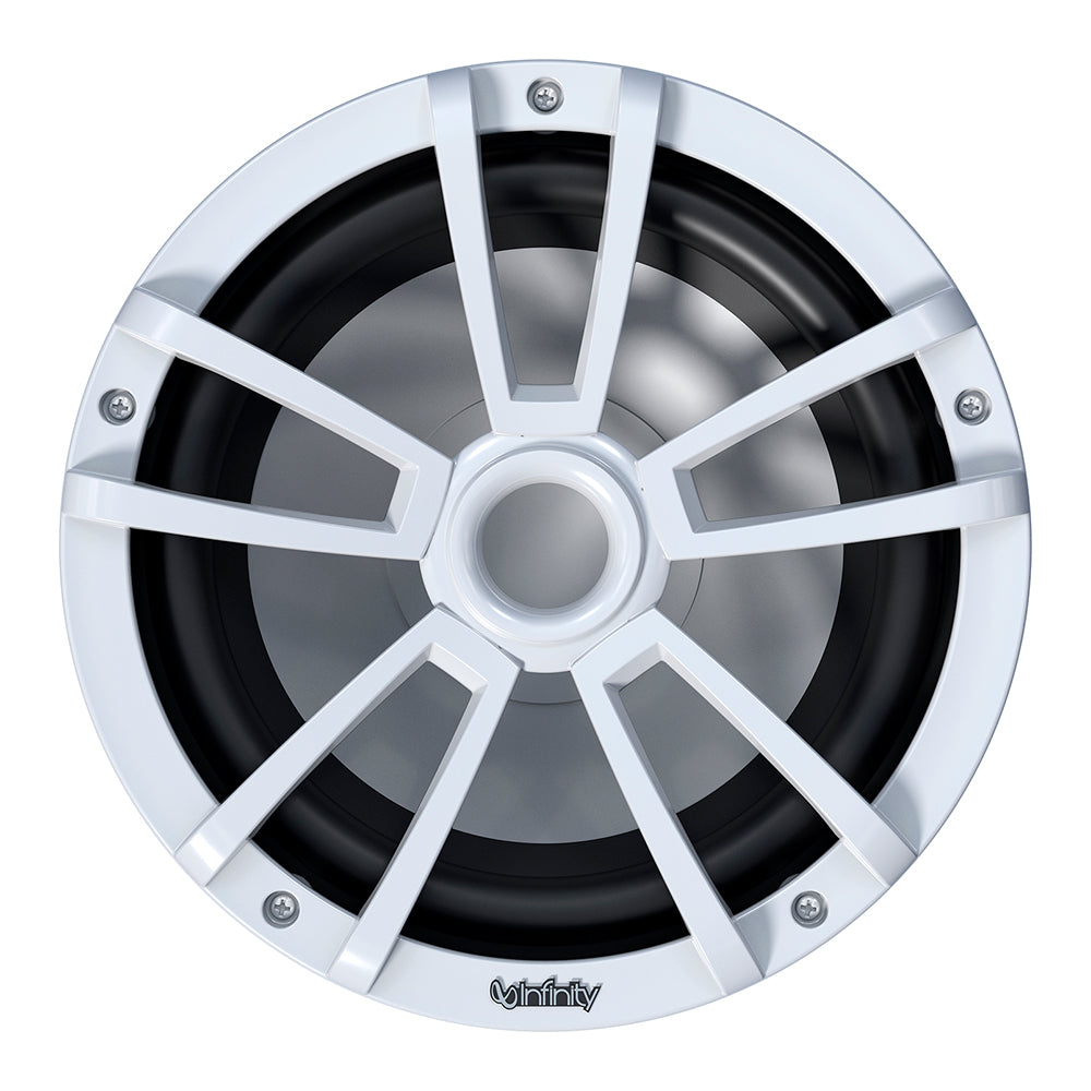 Infinity 10" Marine RGB Reference Series Subwoofer - White - Deckhand Marine Supply