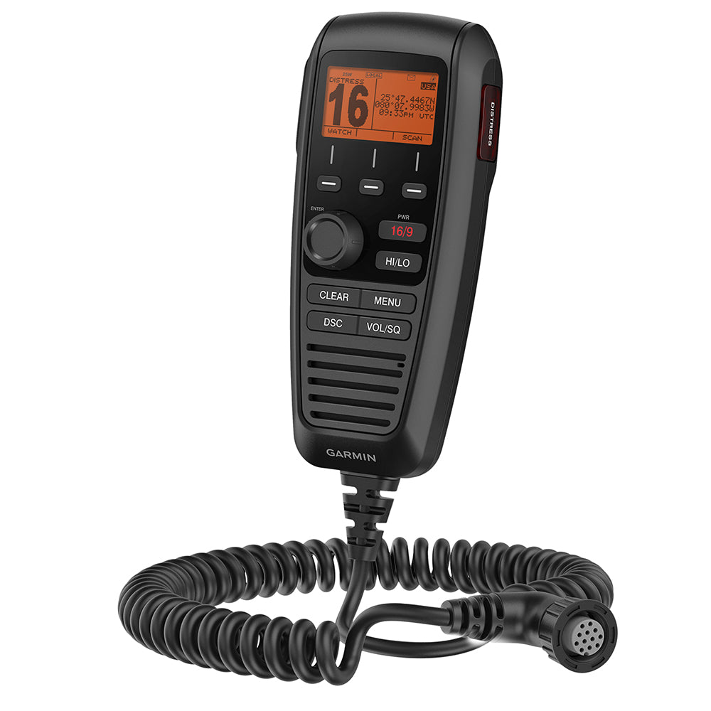 Garmin GHS 11 Wired VHF Handset - Deckhand Marine Supply