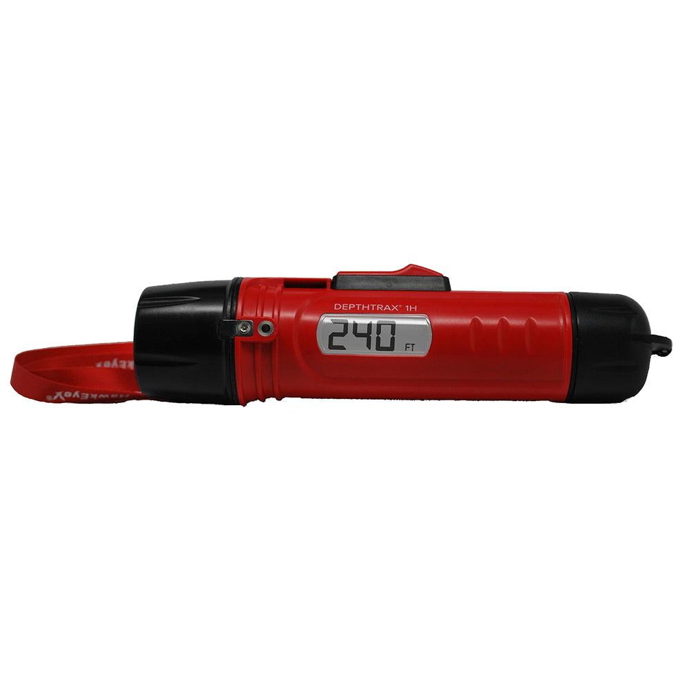 Hawkeye DepthTrax 1H Handheld Depth Finder  Temperature Reader - Deckhand Marine Supply