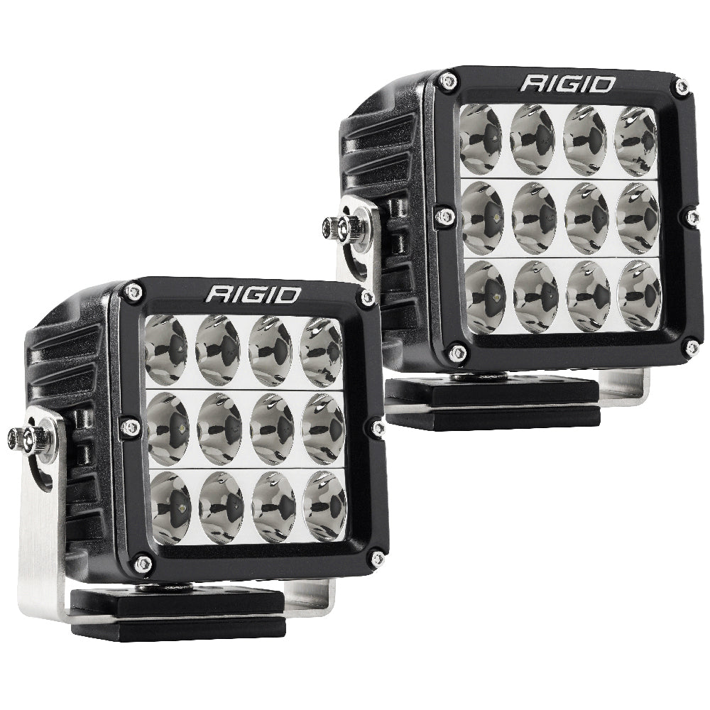 RIGID Industries D-XL PRO - Specter-Driving LED - Pair - Black - Deckhand Marine Supply