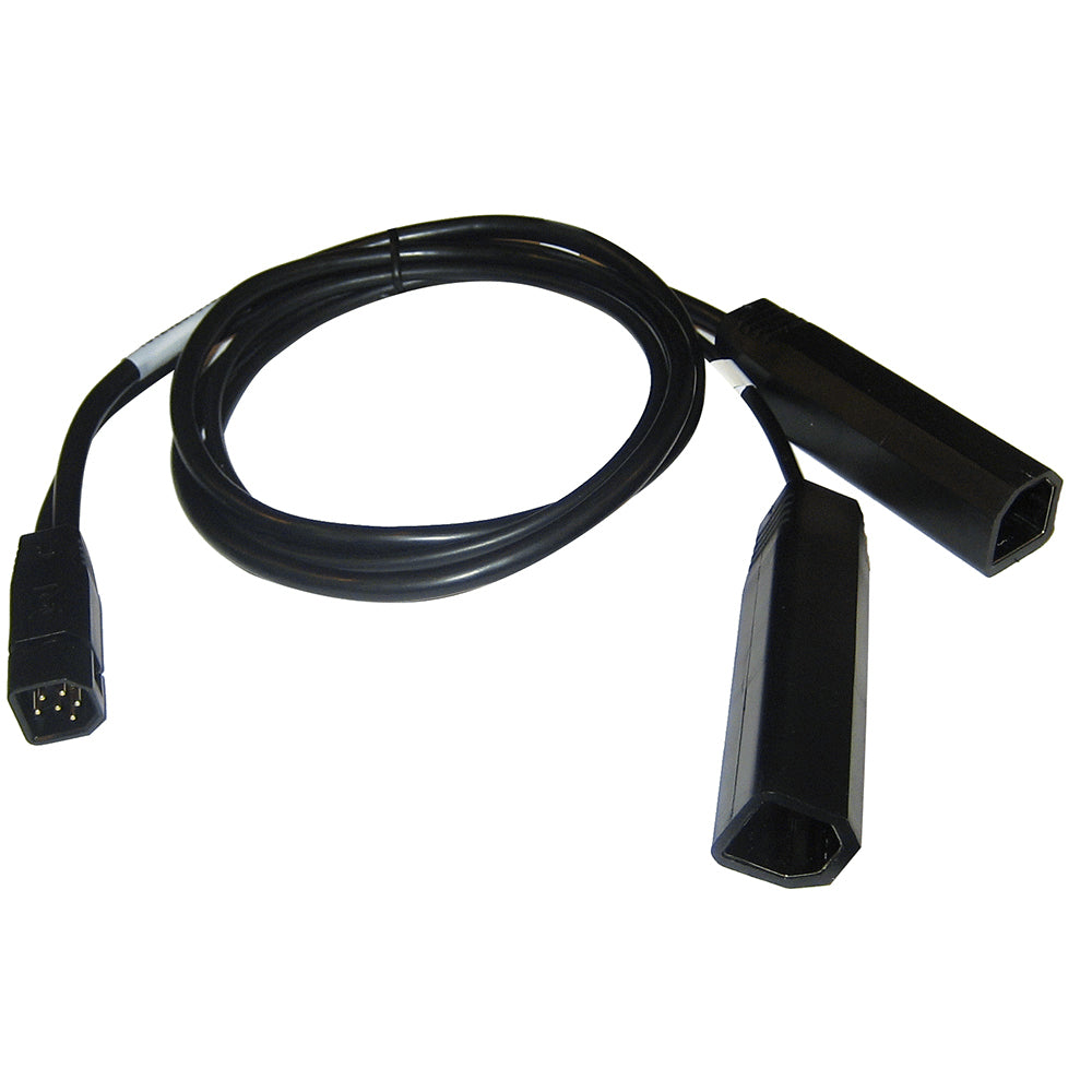 Humminbird 9 M SIDB Y 9-Pin Side Imaging Dual Beam Splitter Cable - Deckhand Marine Supply