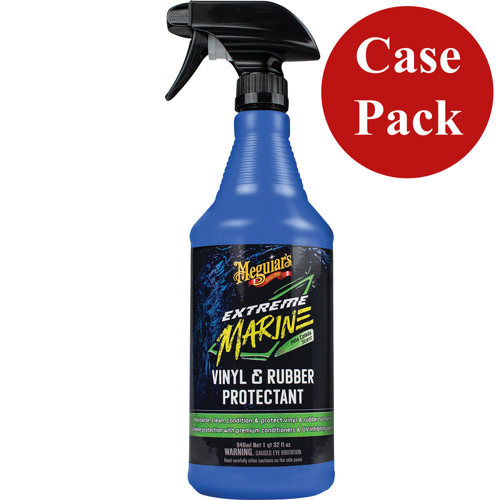 Meguiars Extreme Marine - Vinyl  Rubber Protectant - *Case of 6* - Deckhand Marine Supply