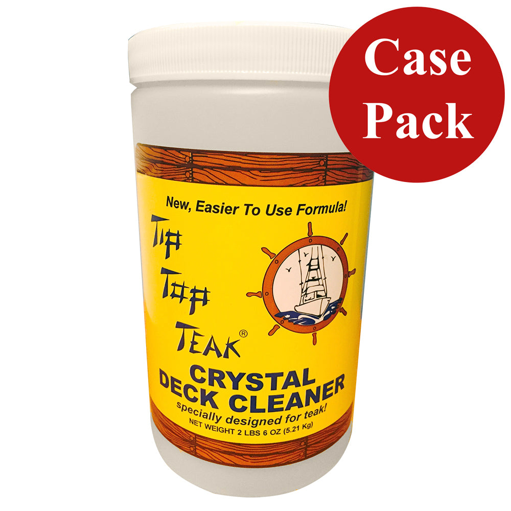 Tip Top Teak Tip Top Teak Crystal Deck Cleaner - Quart (2lbs 6oz) - *Case of 12* - Deckhand Marine Supply