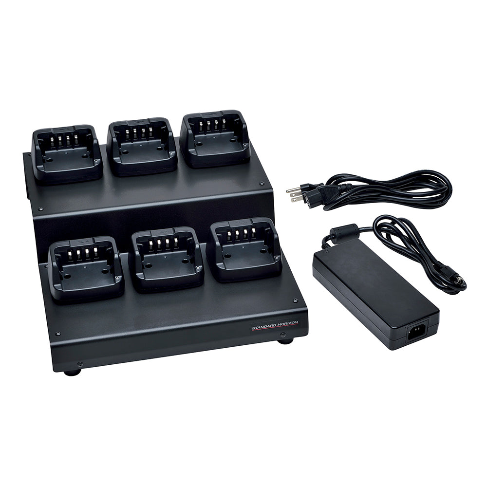 Standard Horizon 6-Unit Multi Charger - Deckhand Marine Supply