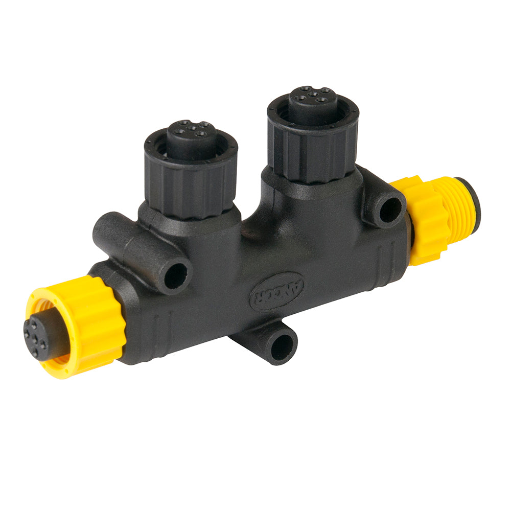 Ancor NMEA 2000 Two Way Tee Connector - Deckhand Marine Supply