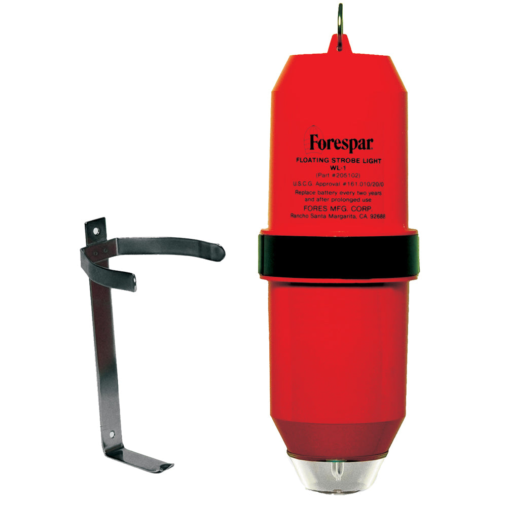 Forespar WL-1 Floating Strobe LED Water Light - Deckhand Marine Supply