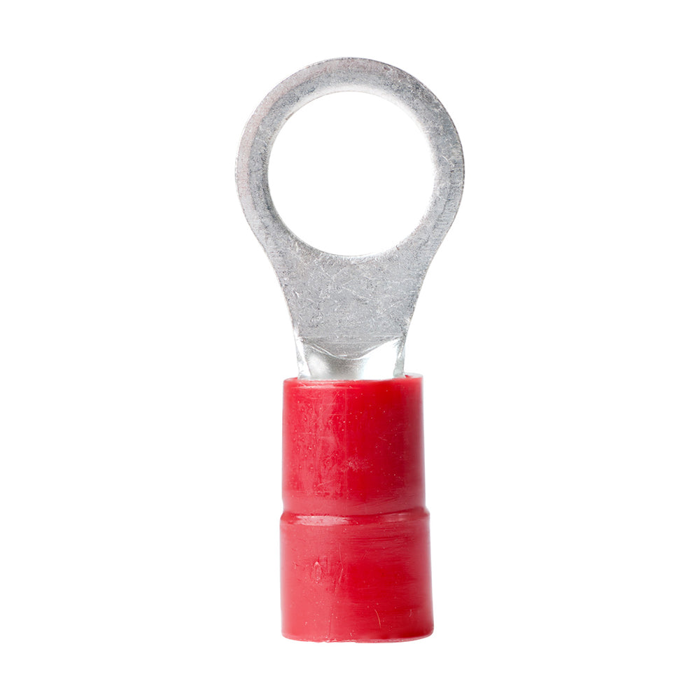 Ancor 8 AWG - 3/8" Nylon Ring Terminal - 25-Pack - Deckhand Marine Supply